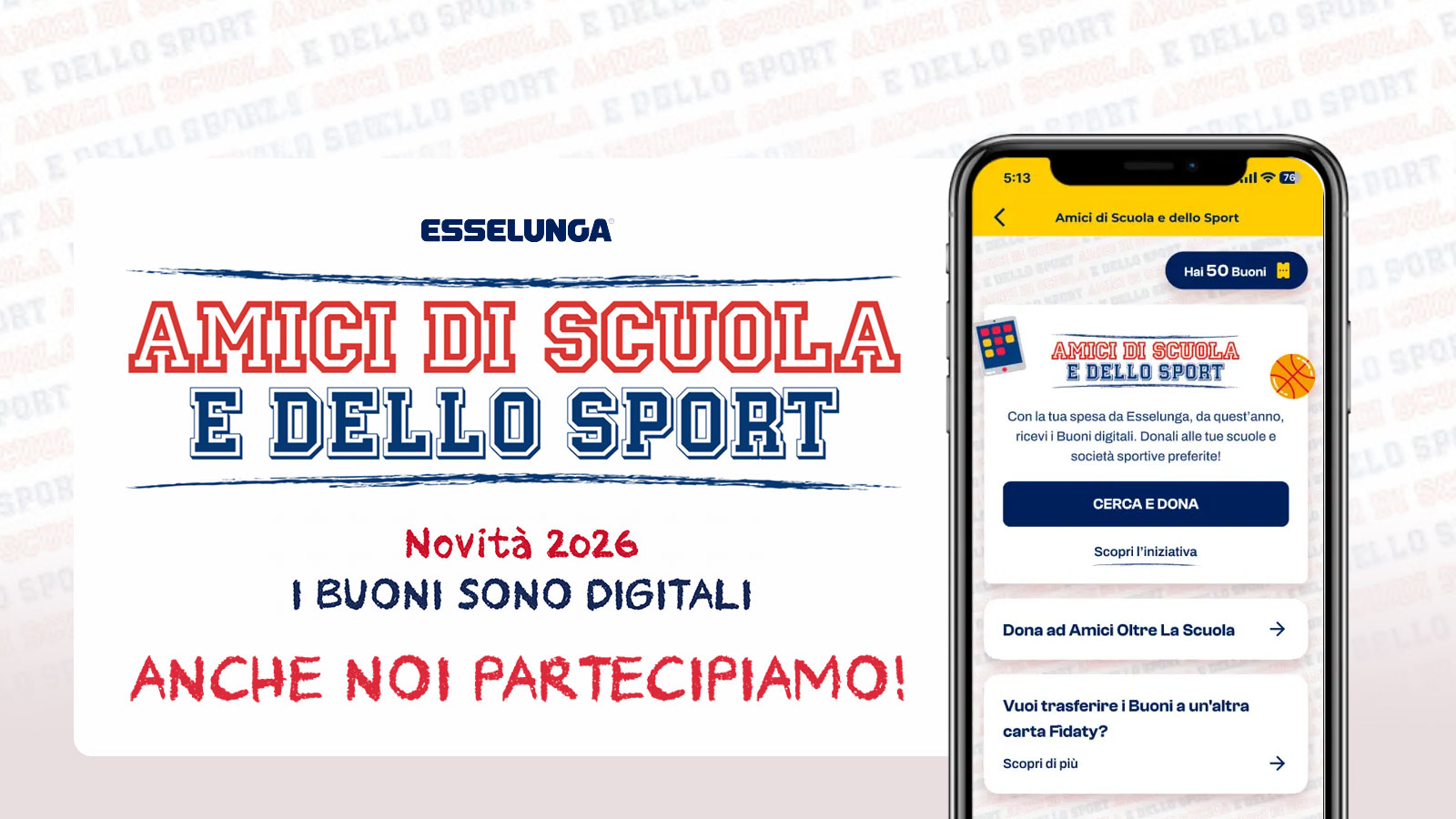 Amici di Scuola e dello Sport 2026: anche noi partecipiamo! Amici di Scuola e dello Sport 2026: anche noi partecipiamo!
